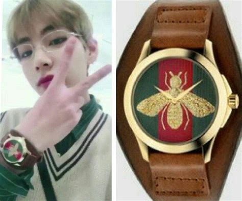 taehyung gucci watch|bts gucci accessories.